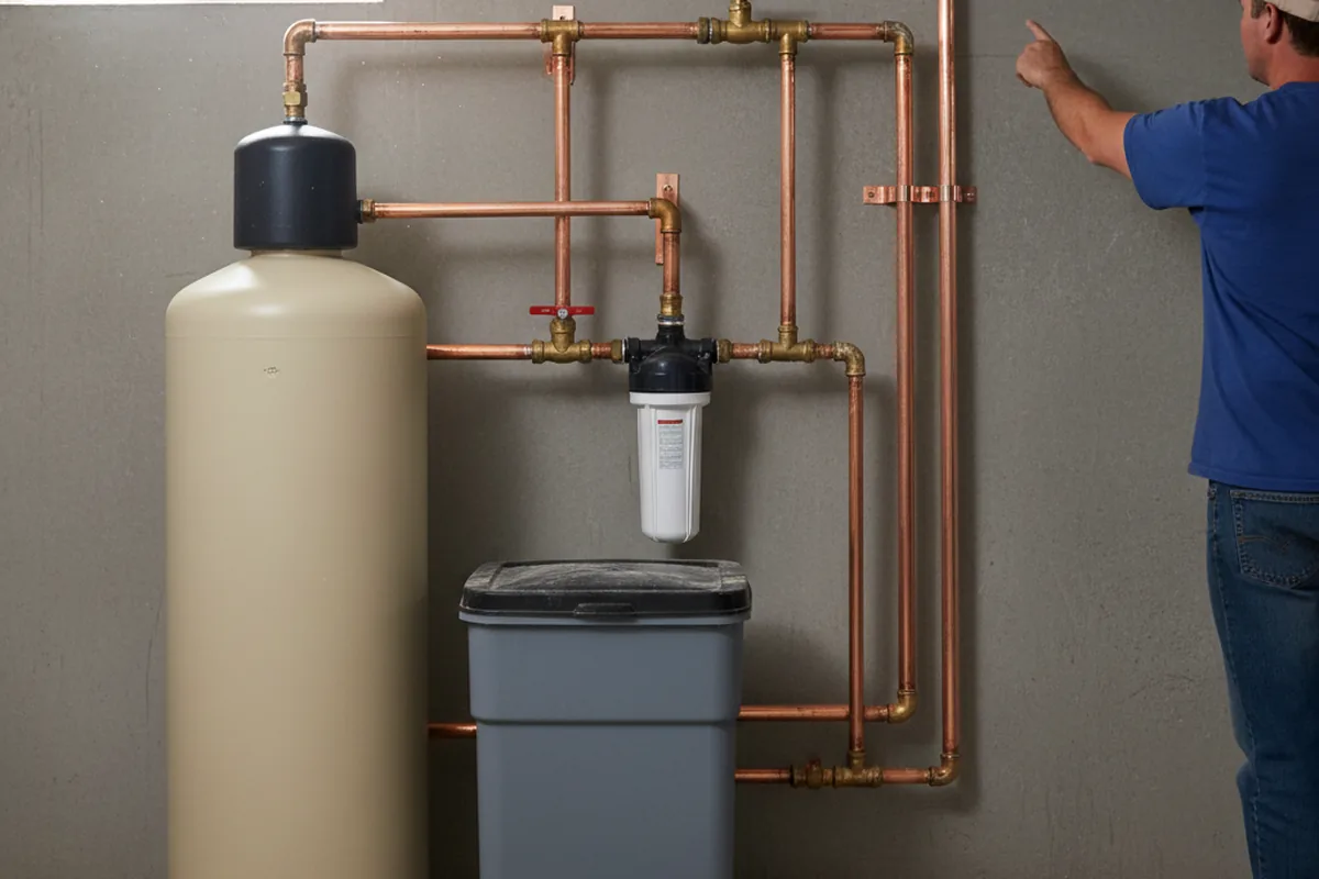Whole-house water treatment system installed in Dunlap